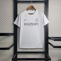 חולצת פריז סן ז׳רמן 2023/24 חימום מהדורת BALMAIN