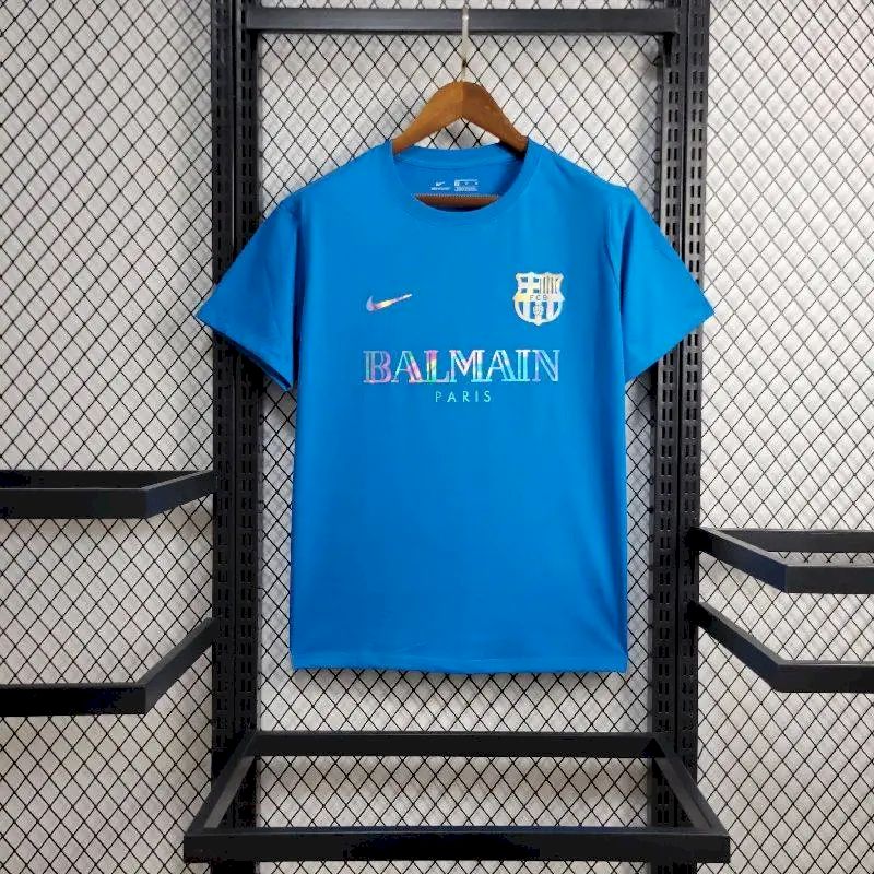 חולצת ברצלונה לגברים 2024/25 מהדורת  Balmain