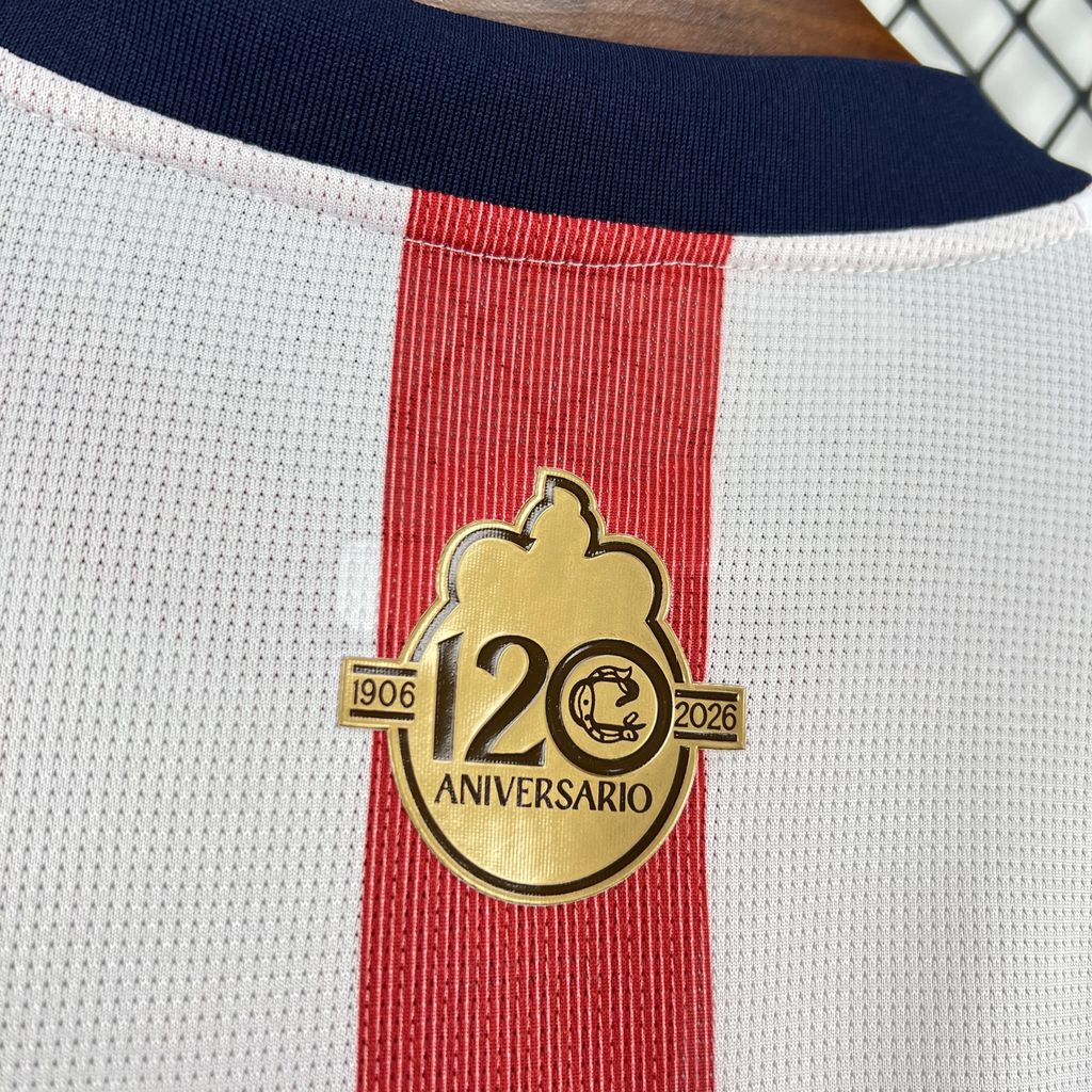 חולצת כדורגל צ'יבאס 120 יום שנה 2026/27 — תמונה 3